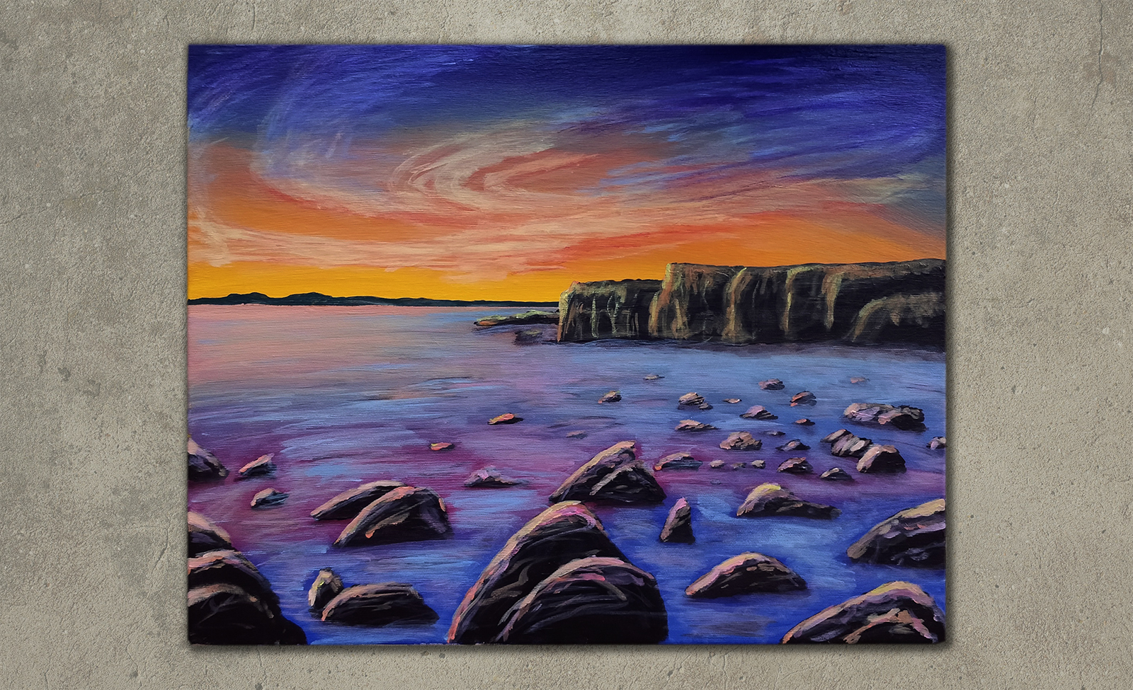 Sunset at the Cliffs